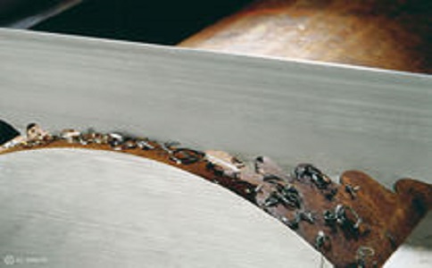 松江带锯床线速度设定过高，为什么会导致带锯条齿尖发热加速锯条的磨损？